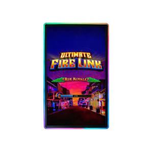 China 21.5'' PCAP Touch Screen Gaming Monitor Side LED Bar Compatible 3M/ELO Microtouch Protocol factory