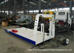 Custom Steel Flatbed Truck Bodies , Car Carrier Wrecker Upper Body