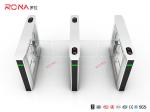 Stainless Steel Turnstile Barrier Gate Swing Retractable Safety Flap Barrier