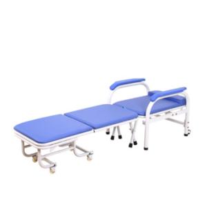 China Blue Aluminium Fold Up Chairs , Hospital Furniture Chairs CE ISO Certificated factory