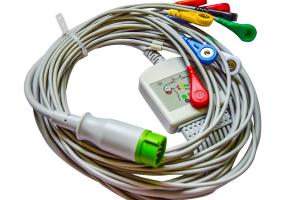 China Spacelabs 90367 Medical Ecg Cable 10 Lead EKG Leadwire For EKG Diagnosis System factory