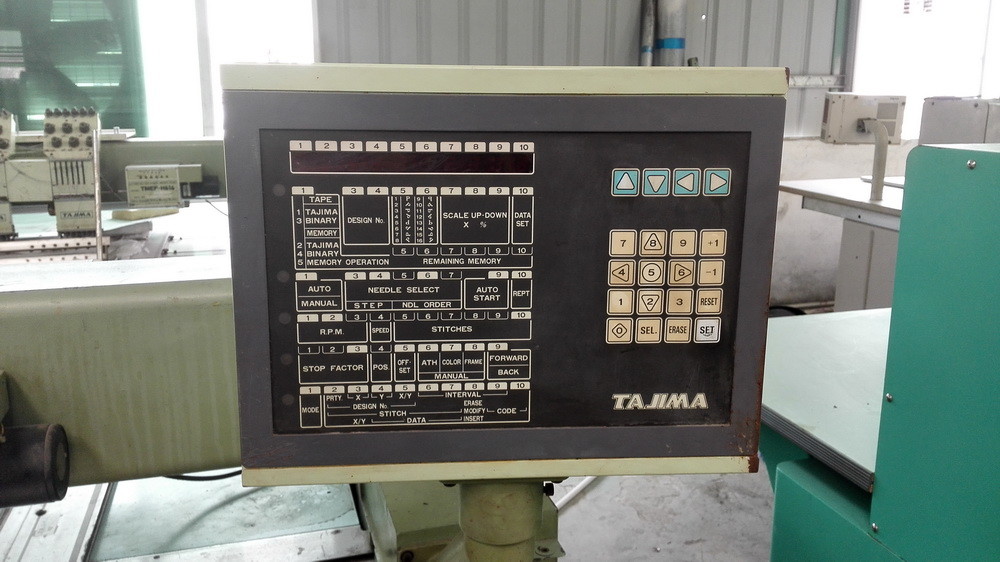 Used Tajima Embroidery Machine TMEF-H616