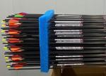 144 Arrows Pack,Id.165",4.2mm 1.75" Vanes Fletched Hawkeye Small Target carbon