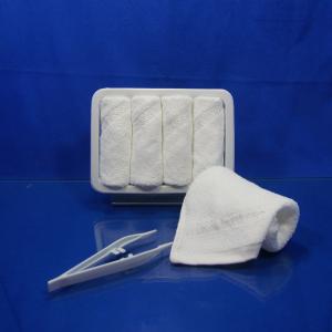 China Hot And Cold Airline Satin Viscose Towel factory