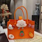 Cartoon Travel Bag Gift Handbag Baby Accompanying Hand Gift Box One-year-old