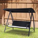 Mail packing Y AJUNION Garden Porch Swing Chair Wicker Seat Hanging Chair Patio