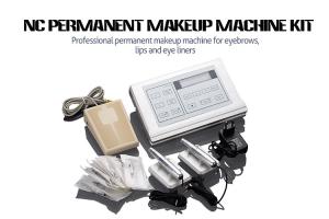 China Stainless Steel Permanent Makeup Tattoo Machine Kit With Cartridge Needle factory