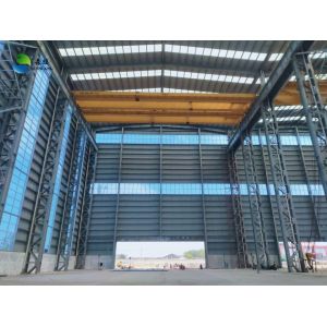 China GB Standard Steel Structure Warehouse with Galvanized Steel Gutter and High Seismic Zone Design for Quick 2-4 Weeks Installation on sale