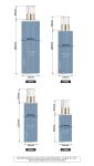 Wholesale 120ml 200ml 250ml 500ml Round Cosmetic Body Mist Atomizer Plastic