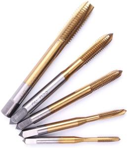 China 1.25 Pitch M8 Thread HSS 6542 Spiral Pointed Taps factory