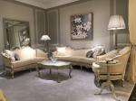 1 2 3 Seat Leisure Chair Living Room Furniture Wooden Fabric Carved Sofa Set