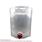 Dispenser Bib Bag Laminated Aluminum New Products 2L 3L 5L Stand Up Pouch Spout