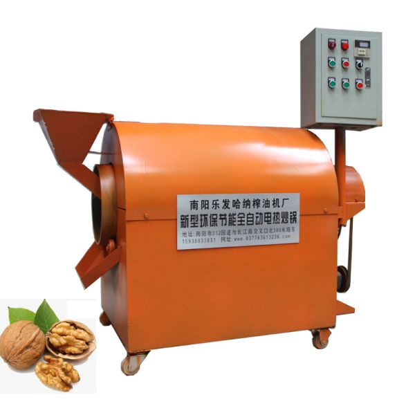 China 200 Kg Per Hour Industrial Roasting Machine Walnut Roasting Machinery factory