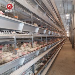 China Efficient Poultry Farming: Hot Galvanized High-Density Egg Layer Chicken Cage factory