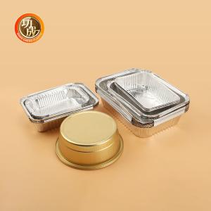 China Food Grade Aluminum Foil Container 3 Compartment To Go Containers factory