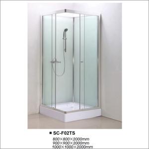 China 6mm / 8mm Square Steam Shower Cabin 900*900*2000mm For Star Rated Hotels factory