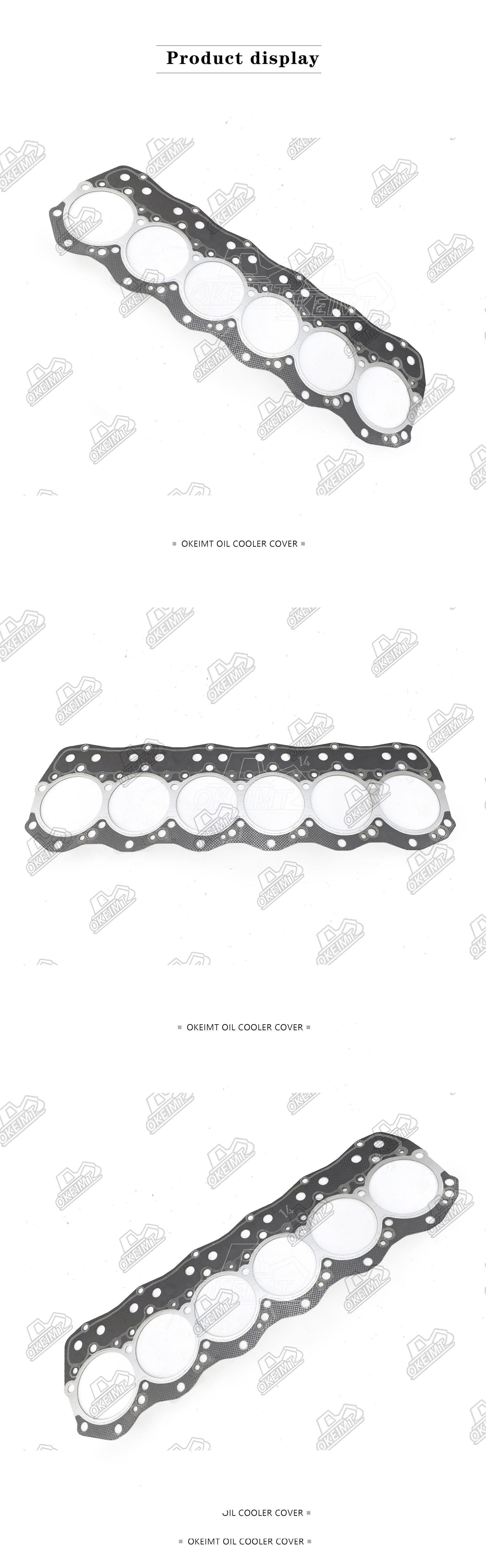 ME071955 Cylinder Head Gasket For Mitsubishi 6D17 6D17T Asbestos