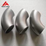 ASTM B16.9 Titanium Pipe Fittings Sch160 180 Degree Pipe Elbow