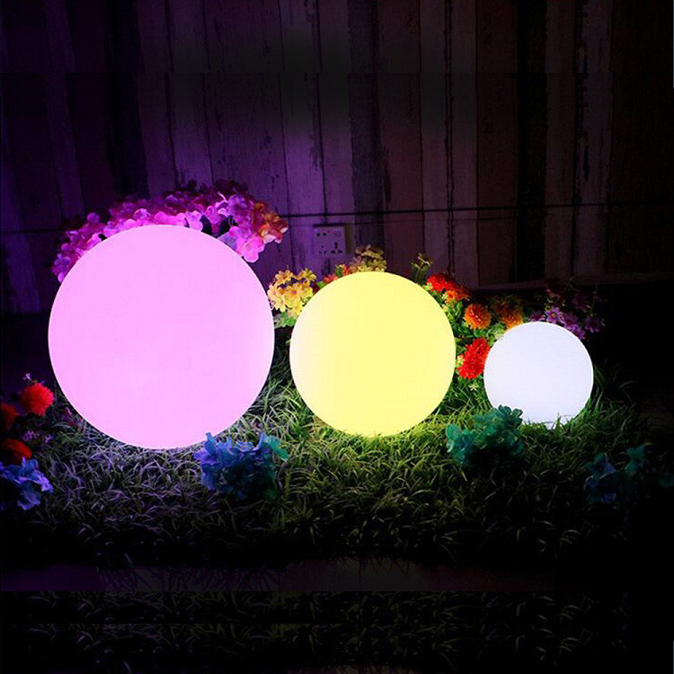 Rechargeable Swimming Pool Floating Ball Lights IP65 Waterproof