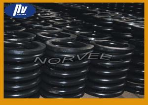 China Black Big Compression Springs , Heavy Duty Gas Springs For Engineering Machinery factory
