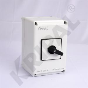 IEC standard IP65 63A 4P Electrical Selector Switch waterproof