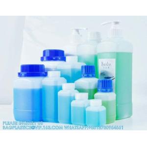 Empty 250 ML 500 ML 1000 ML Wide Mouth Reagent Plastic Square Bottle With Inner