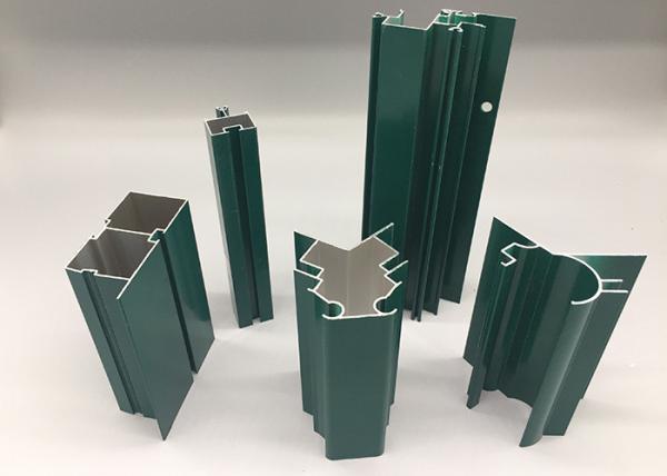 Industrial Powder Coated Aluminium Frame , Mill finished Extruded Aluminum