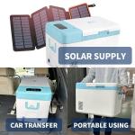 12V/24V/110V-240V Voltage Deep Freezer Car Portable Refrigerator For Transport