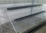 Welded Layer Chicken Cage 128 Birds 4 Doors 4 Tier Chicken Cage Q235 For Poultry