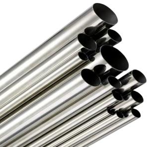 China Polished Seamless Stainless Steel Pipe 201 Ss Color Custom Thick Tube 2500mm factory