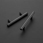 Stainless Steel Handles Kitchen accessories Kitchen Cabinet Handles with Black