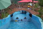 FRP Outdoor Water Park Lazy River Amusement Park Equipment For Children / Adults