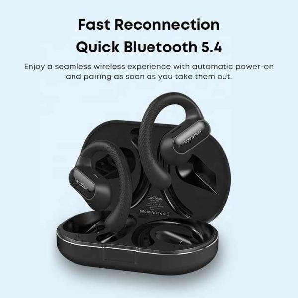 Langsdom True Wireless Bluetooth Headphones Accessories For Two Way Radio