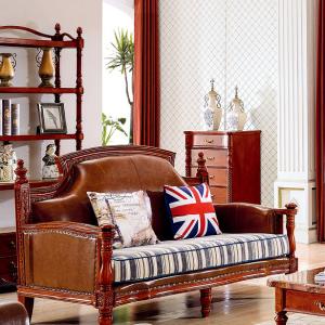 China American Style Antique Living Room Furniture Sofa Sets factory