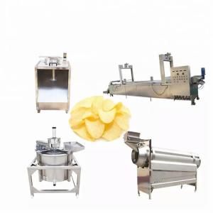 China Industrial Potato Chips Making Machine 380V 50HZ Automatic 1500KG factory