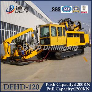 China 120T Horizontal Directional Drilling rig HDD machine Rig DFHD-120 factory