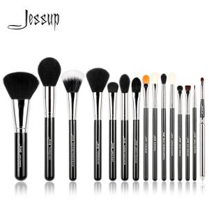 China Dome Shaped Essential Makeup Brushes Set Cruelty Free Jessup Brush Set factory