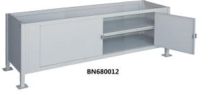 China Padlock Hasp Cabinet Work Benches , Laboratory Work Benches 28 -34 Inch Height factory