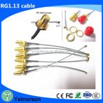 V.S.W.R≤1.5 50 OHM 10cm RG1.13 Jumper Cable with SMA-Female to U.FL IPX