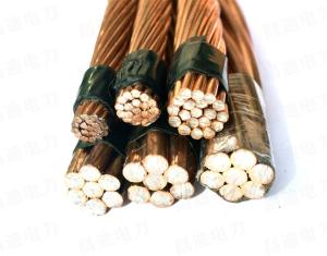 China Ground Copper Coated Steel Wire Copper Clad Steel Wire Manufacturer factory