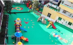 China Anti Fatigue Indoor Sports Flooring School Interlocking Gym Mats factory