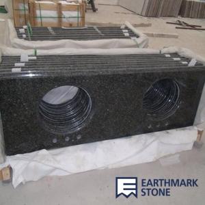 China Verde Butterfly Granite Vanity Top factory