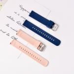 Silicone 22mm Soft Rubber Watch Strap with Stainless Steel Buckle