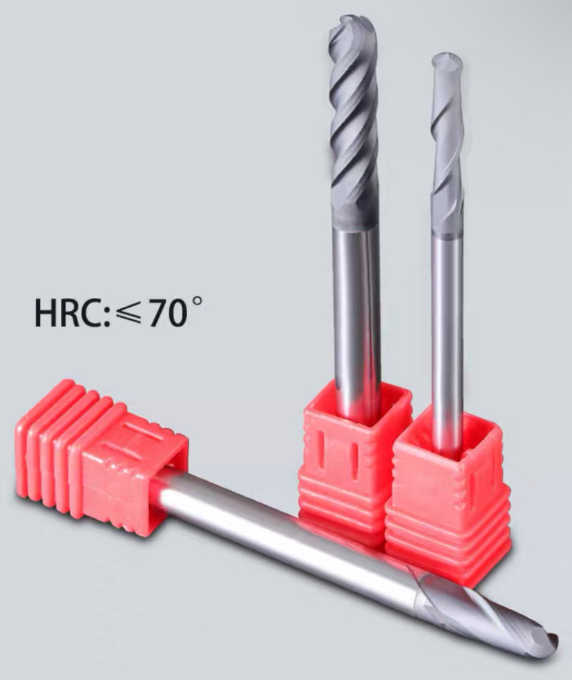 Diamond Coated CNC Milling Cutter 2 Flute Milling Cutter Tools Tungsten Carbide Cutter
