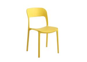China Colourful 83cm 0.288CBM Molded Plastic Chairs For Home factory