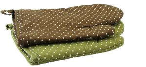 China Fashionable Microwave Oven Mitts , Cooking Mitts Heat Transfer Printing factory