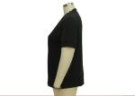 90% Polyester 10% Spandex Casual Ladies Wear Short Sleeve Summer Blouses