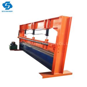 China 6m Hydraulic Bender for Steel Plate 4 Meters Automatic Bending Machine factory