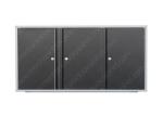 3 Door Metal Garage Wall Workbench , Easy Garage Workbench 1 Piece Pegboard