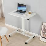 School Office Furniture Modern Design White Wooden Pneumatic Height Desk with